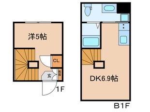 HERME　TOGOSHIの物件間取画像